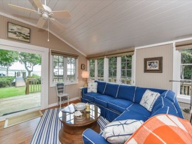 Living Area with Doors to Deck